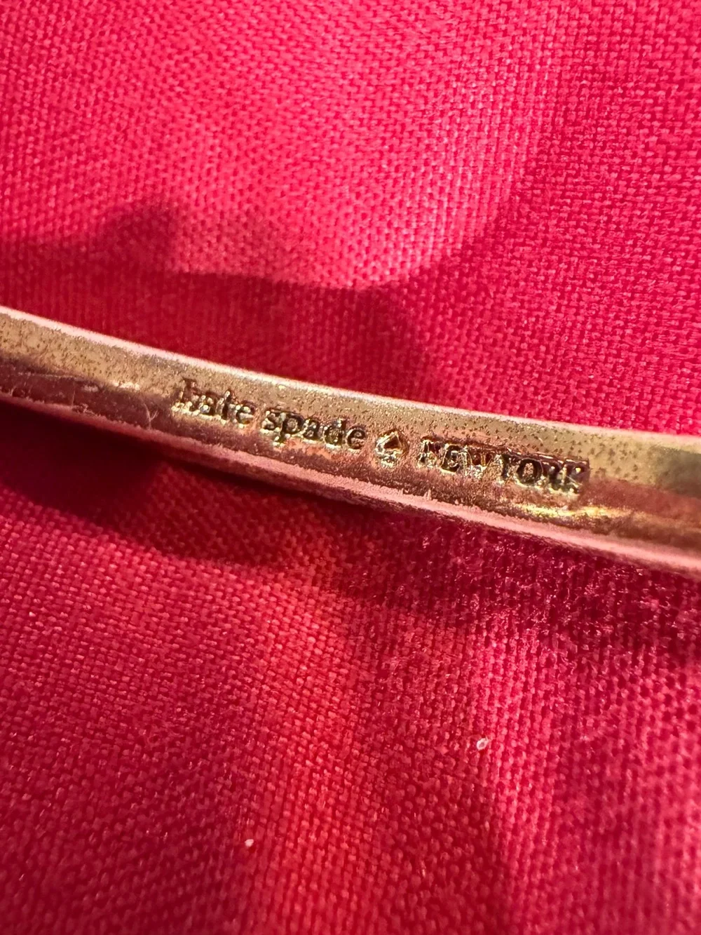 kate spade Gold Scalloped Bangle Bracelet - Picture 3 of 7